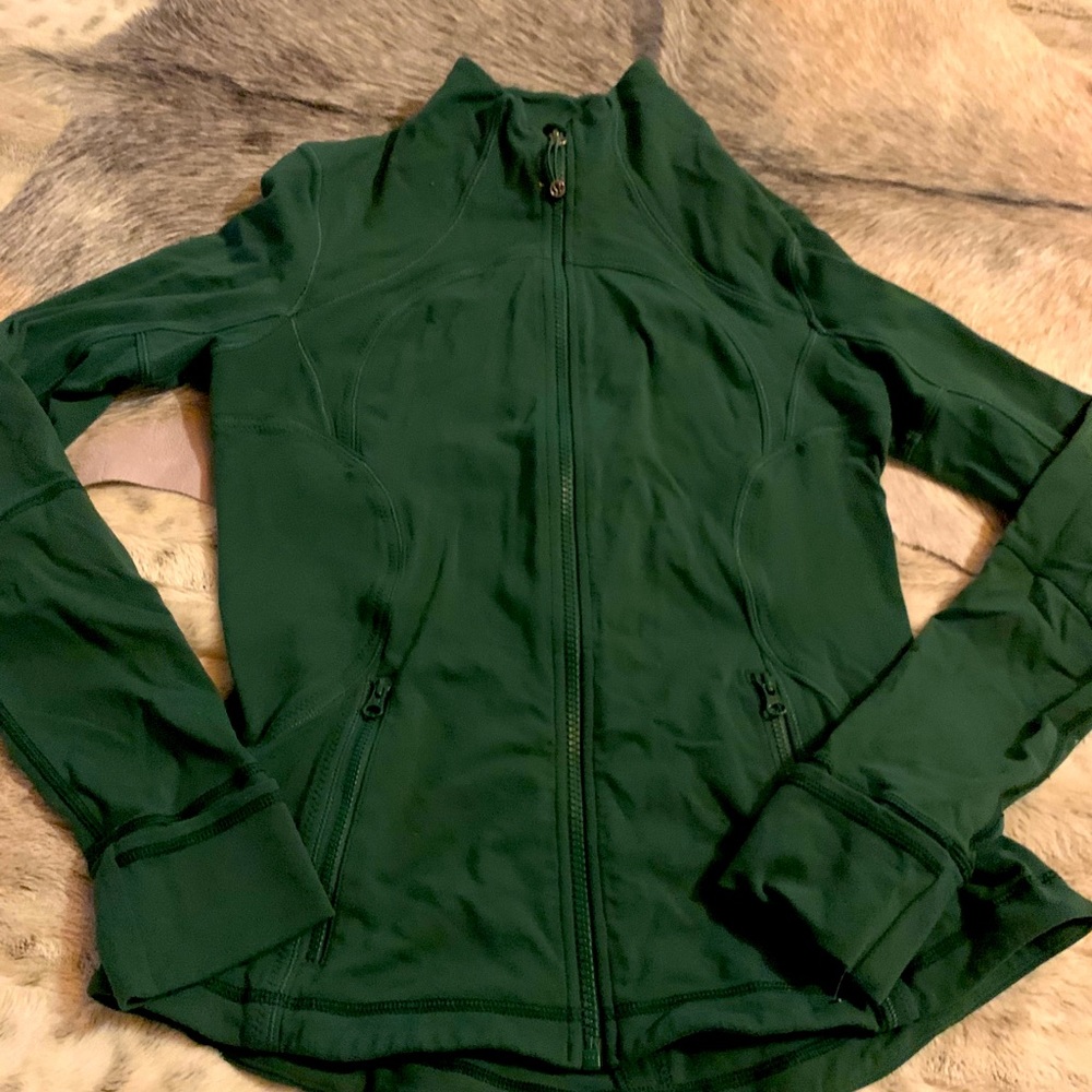 Olive lululemon define jacket